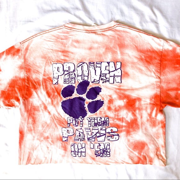 Customized Clemson Cropped Tee - Picture 5 of 5